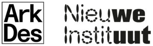 Logos of ArkDes and Nieuwe Instituut